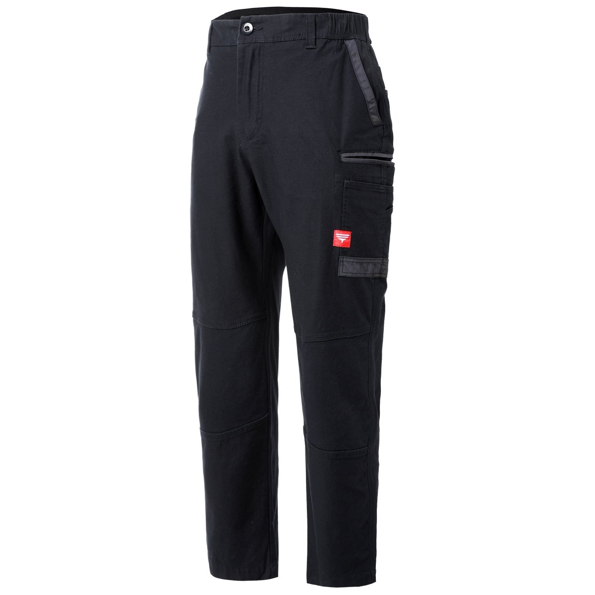 "brumby work pants in black, front – Big Bee Workwear"