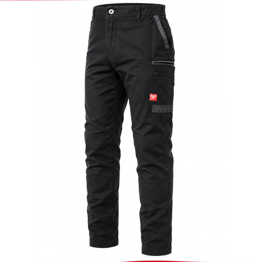 brumby work pants in black, side – Big Bee Workwear