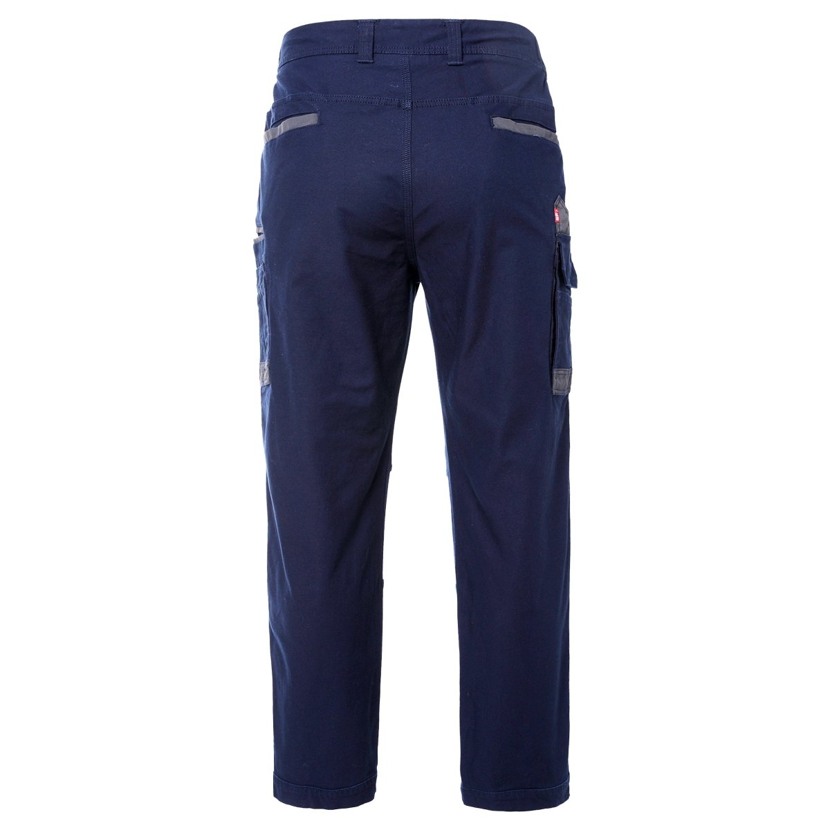 "brumby work pants in navy blue, back – Big Bee Workwear"