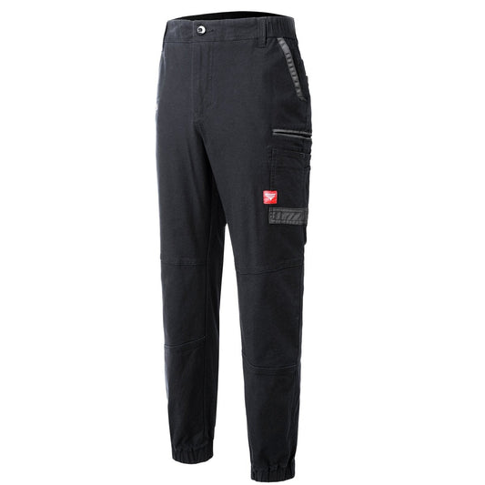 "brumby work pants in black, side – Big Bee Workwear"
