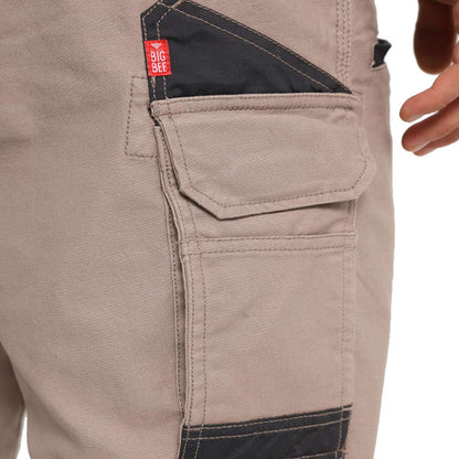 "brumby work pants pocket detail close-up – Big Bee Workwear"