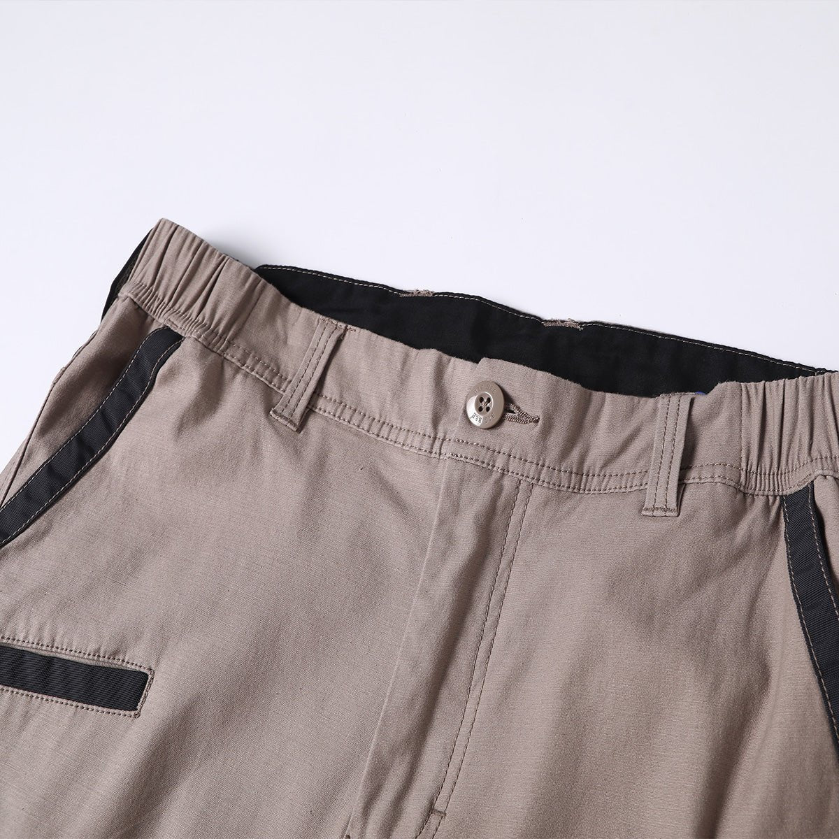 "brumby work pants waist detail close-up – Big Bee Workwear"