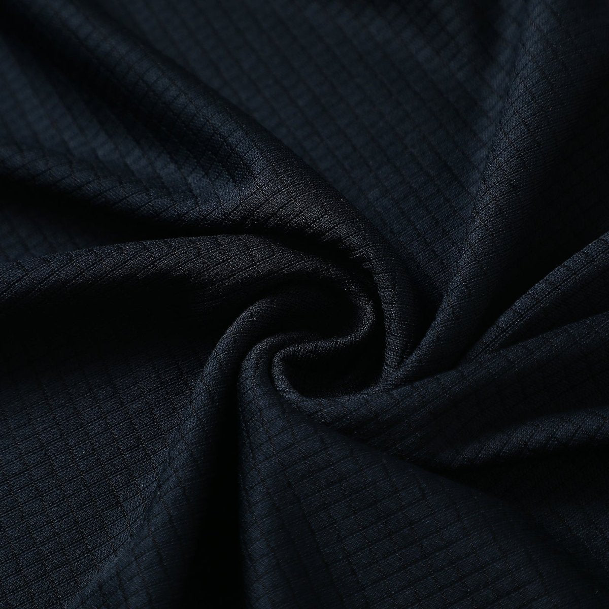 "Men’s Short Sleeve Panel polo shirt fabric texture close-up – Big Bee Workwear"