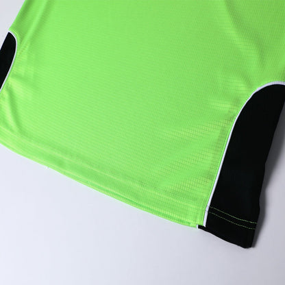 "Men’s Panel Long Sleeve polo shirt hem detail close-up – Big Bee Workwear"