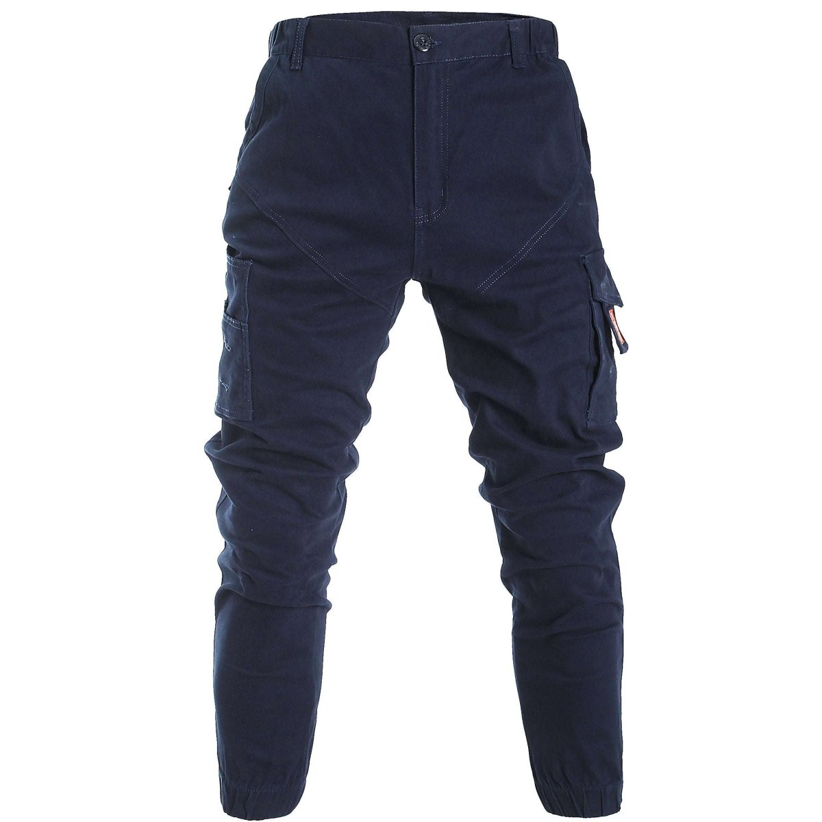 "elite work pants in navy, front – Big Bee Workwear"