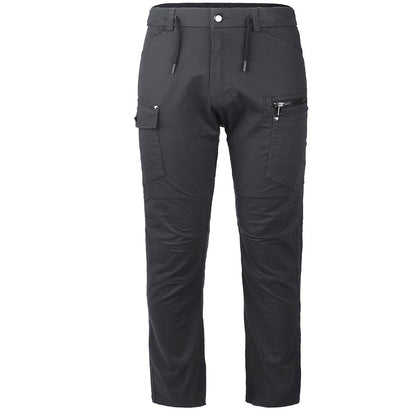 "utility work pants in black, front – Big Bee Workwear"