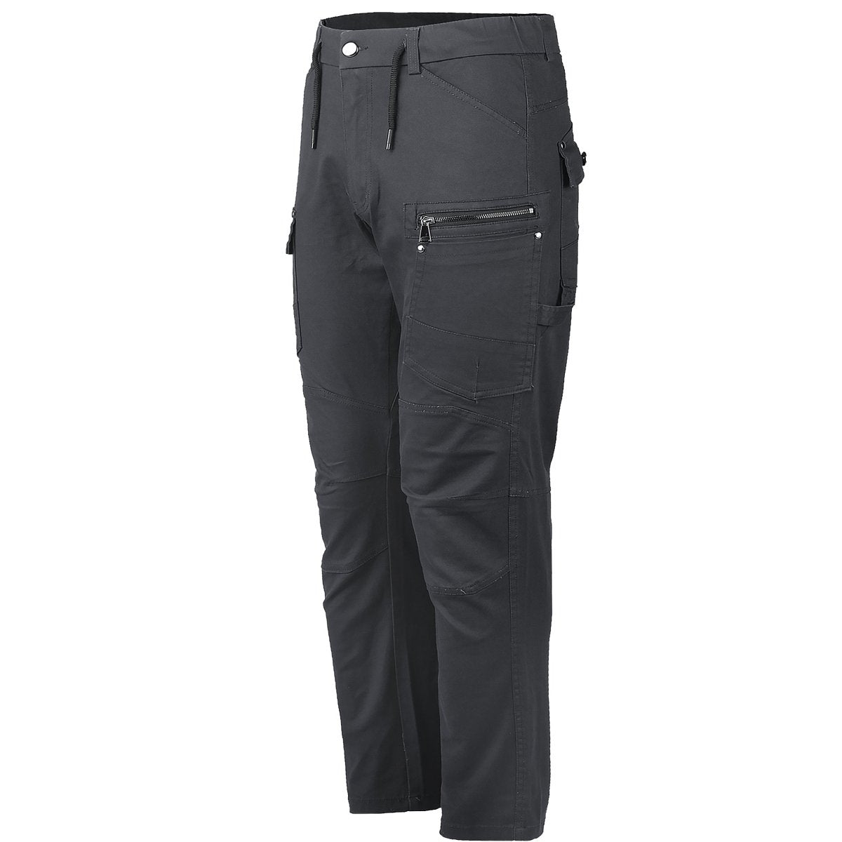 "utility work pants in black, side – Big Bee Workwear"
