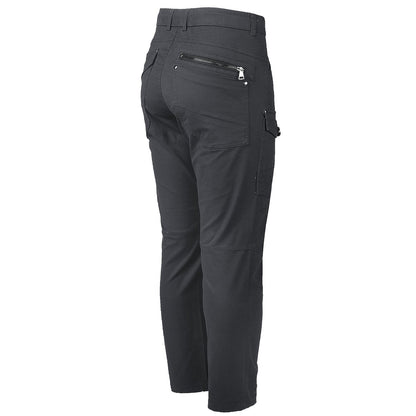 "utility work pants in black, back angle – Big Bee Workwear"