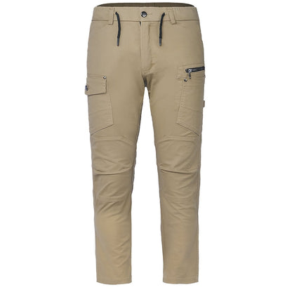 "utility work pants in khaki, front – Big Bee Workwear"