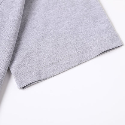 "cotton blend polo shirt sleeve cuff detail close-up – Big Bee Workwear"