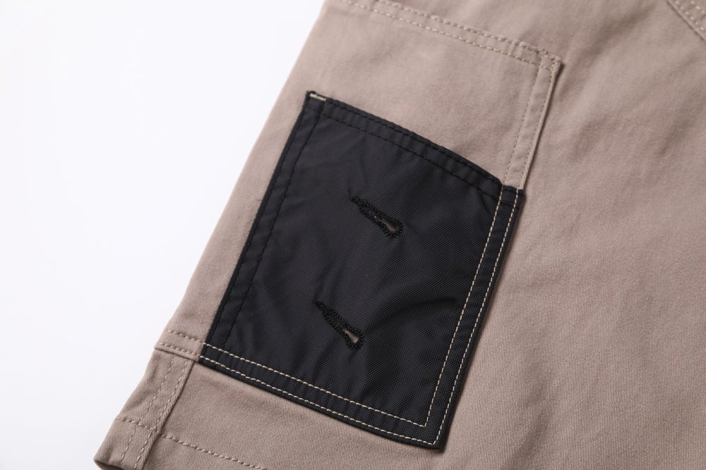 "elite work shorts pocket detail close-up – Big Bee Workwear"