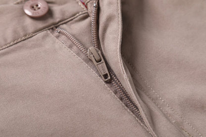 "elite work shorts zipper detail close-up – Big Bee Workwear"