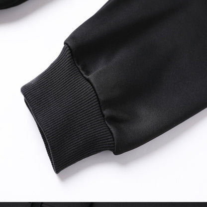 "ladies fly hoodie sleeve detail close-up – Big Bee Workwear"