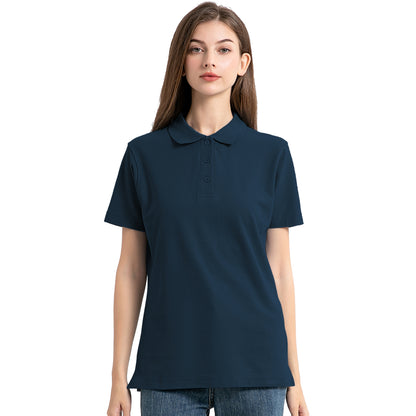 ISUSI Everyday Ladies Polo Shirts, Cotton Blend, UPF 30+ - Big Bee