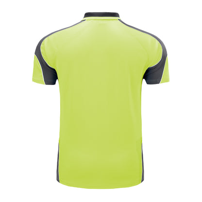 Big Bee PANEL Hi Vis Polo Shirts, Short Sleeve