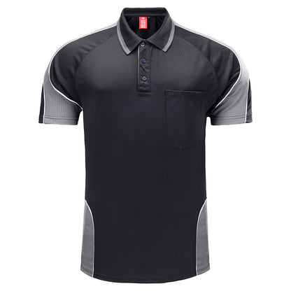 Big Bee PANEL Mens Polo Shirts, Short Sleeve