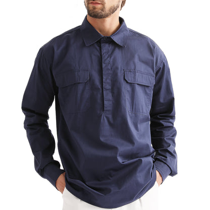 Big Bee CLOSED FRONT Work Shirts, Lightweight Cotton