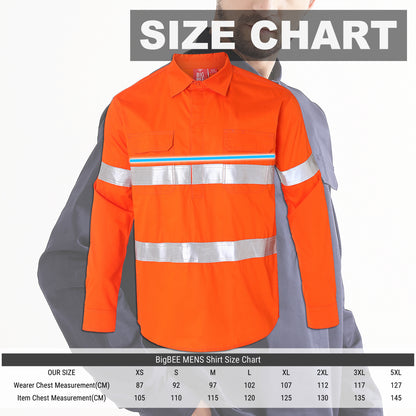 Big Bee CLOSED FRONT Work Shirts, Lightweight Cotton