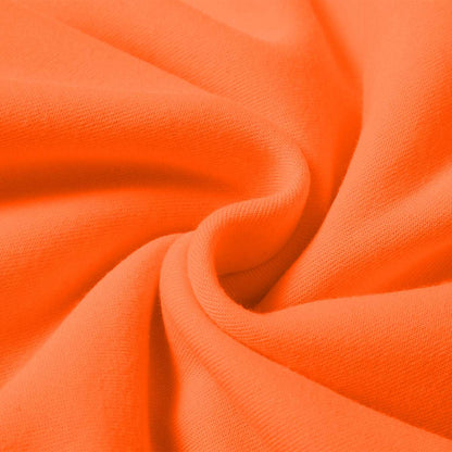 Ladies Panel Hi-Vis Work Hoodie fabric texture close-up – Big Bee Workwear