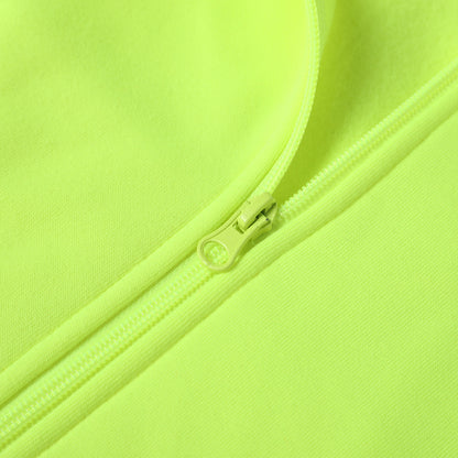 Big Bee Hi Vis Hoodie, Zip Up Work Jumper - Big Bee
