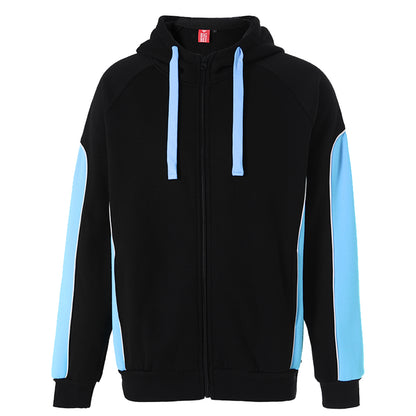 Big Bee PANEL Hoodie Jumper, Full Zip - Big Bee