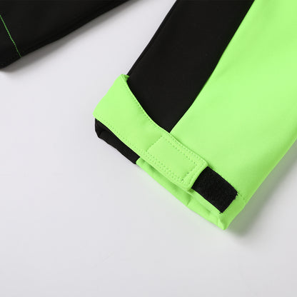 Big Bee Hi-Vis PANEL Softshell Jacket, Contrast Team Wear - Big Bee