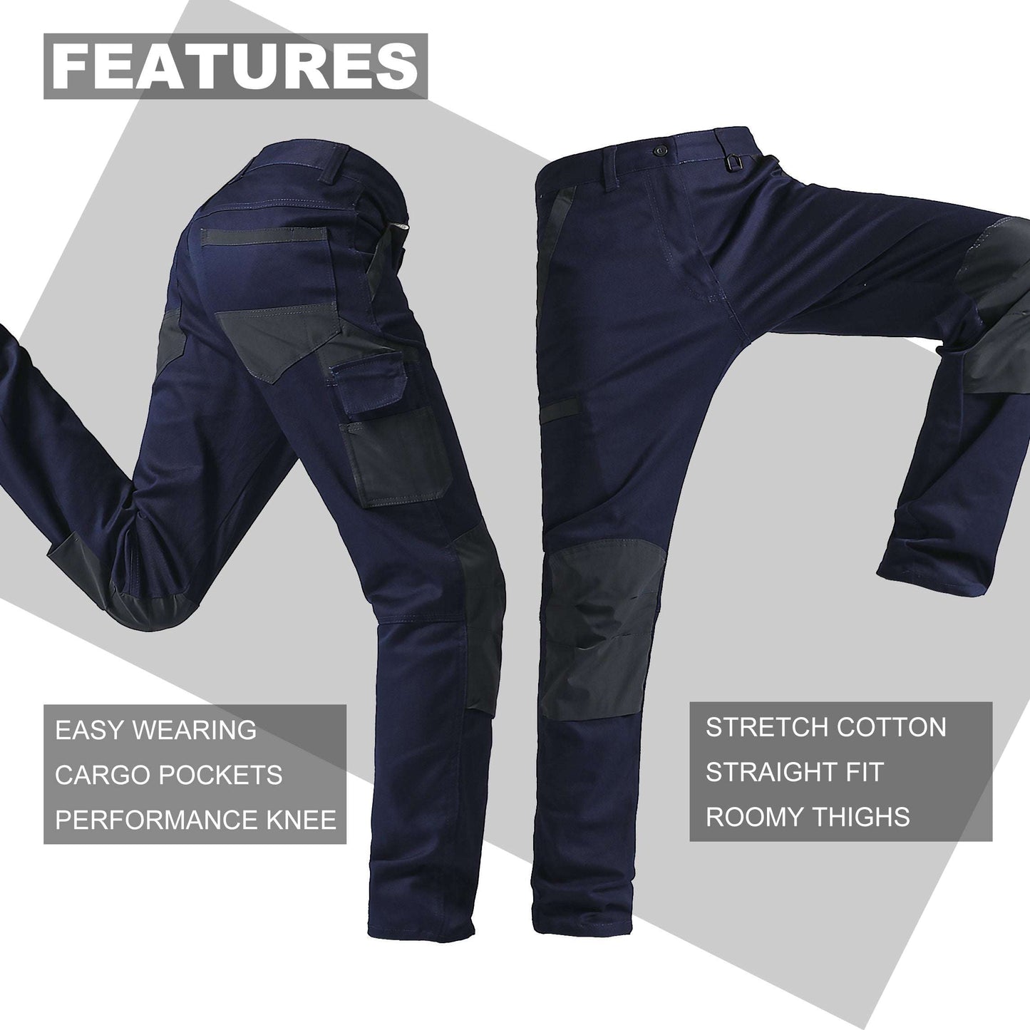 street work pants key features – Big Bee Workwear