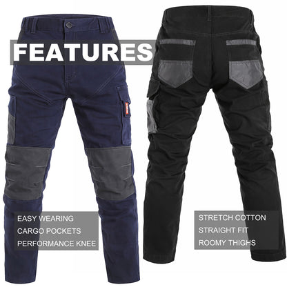 Big Bee CP01Z Street Work Pants – Stretch Cotton Straight Leg