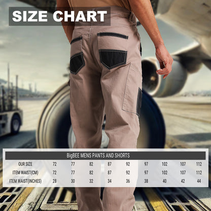 Big Bee CP01Z Street Work Pants – Stretch Cotton Straight Leg