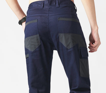Big Bee STREET Work Pants – Stretch Cotton Cargo with Knee Pocket, Multiple Colours