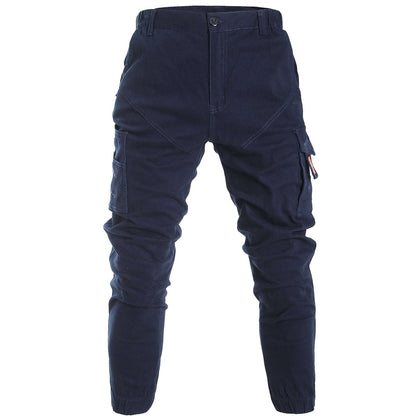 elite work pants in navy, front – Big Bee Workwear