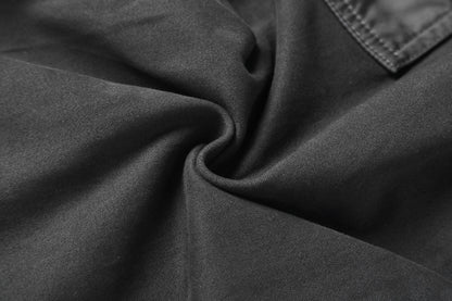 Big Bee Men’s ELITE Work Pants – Cuffed Cargo Trousers with Reinforced Charcoal Trim
