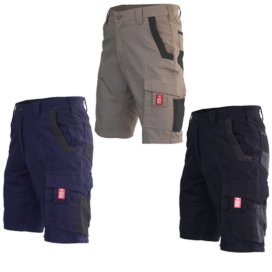 elite work shorts, multi-colour options overview – Big Bee Workwear