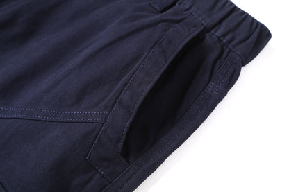 Big Bee Men’s ELITE Work Pants – Reflective Tape, Cuffed Cargo Trousers