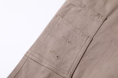 Big Bee Men’s ELITE Work Pants – Cuffed Cargo Trousers, Stretch Cotton Drill
