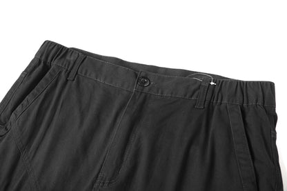 Big Bee Men’s ELITE Work Pants – Cuffed Cargo Trousers, Stretch Cotton Drill