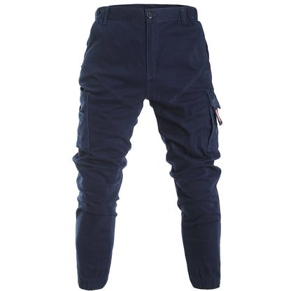 elite work pants in navy, front – Big Bee Workwear