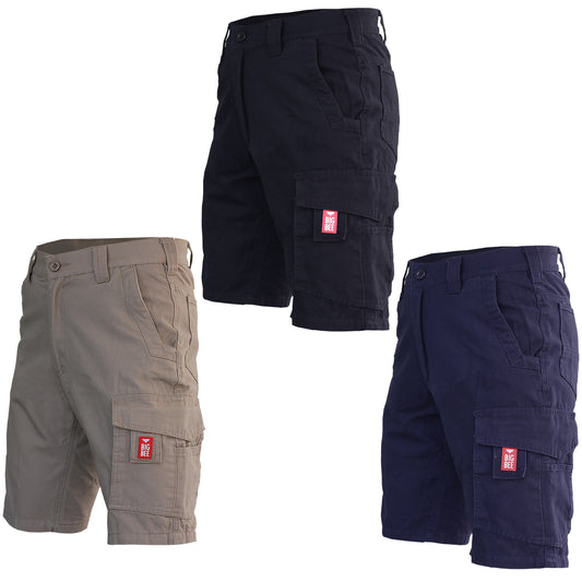 elite work shorts, multi-colour options overview – Big Bee Workwear