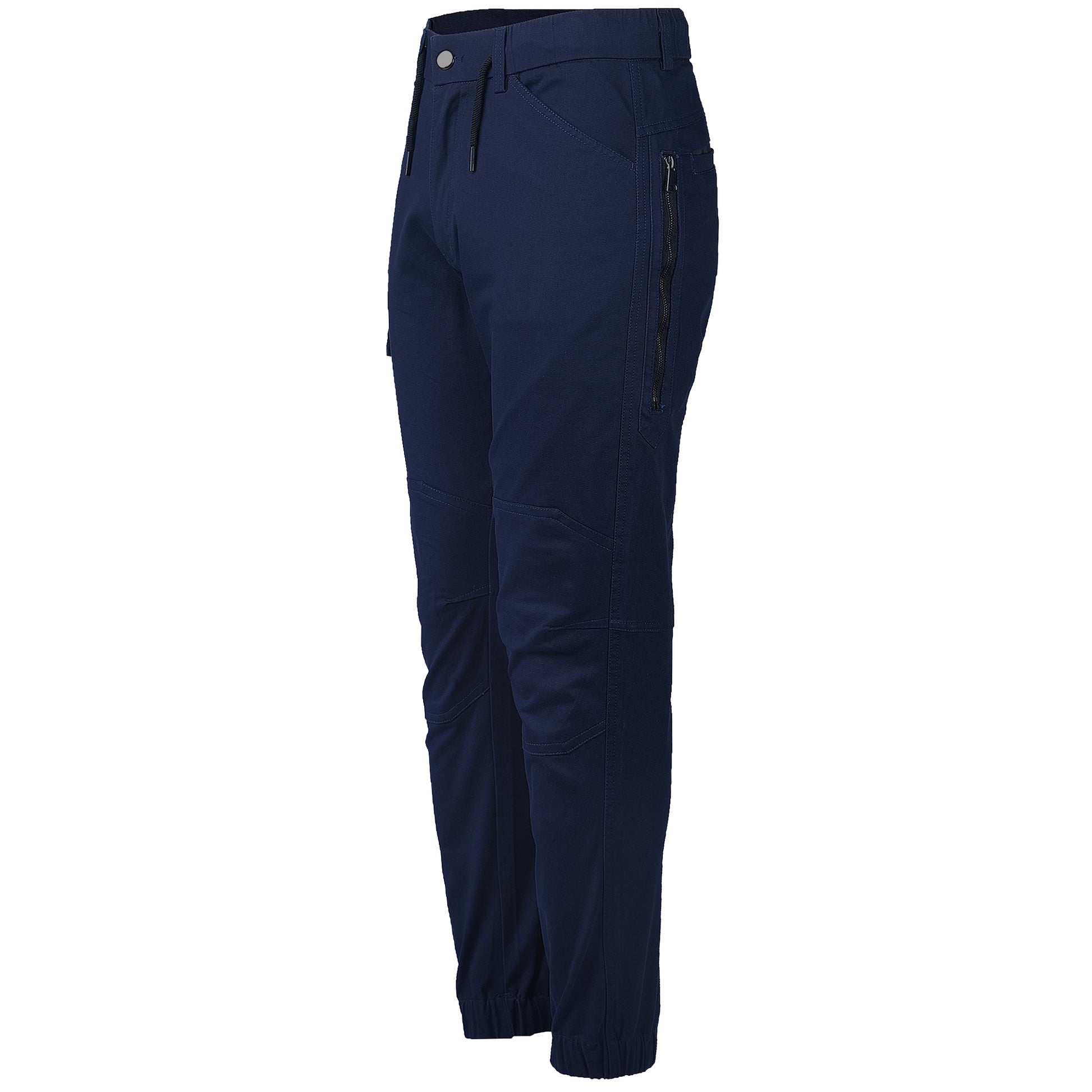 warp work pants in navy, side – Big Bee Workwear