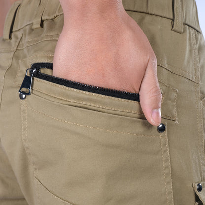 Big Bee Men’s UTILITY Cargo Pants – Ankle Cuff, Stretch Cotton