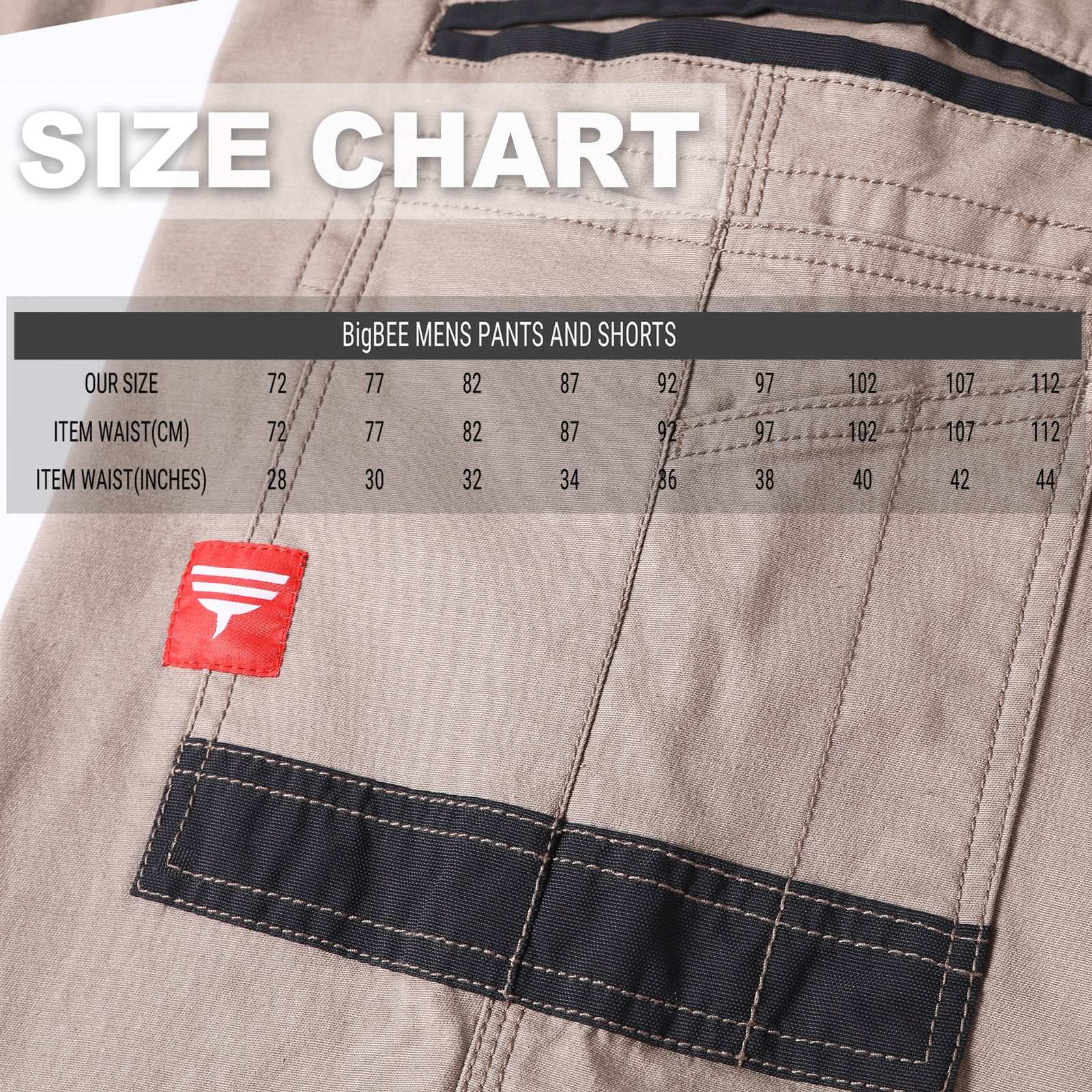brumby work pants size chart – Big Bee Workwear