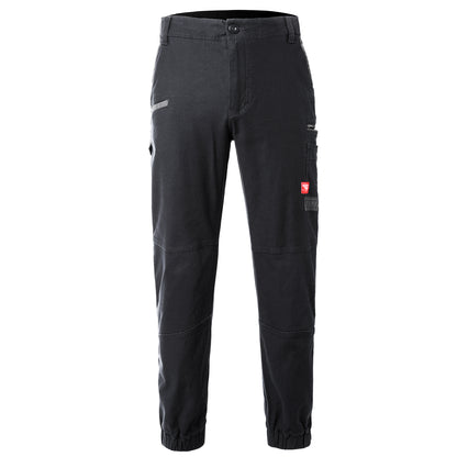 brumby work pants in black, front – Big Bee Workwear