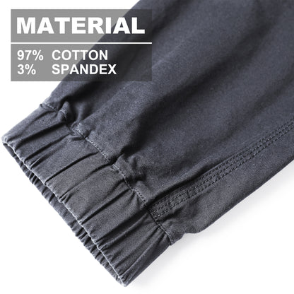 brumby work pants fabric close-up with info – Big Bee Workwear
