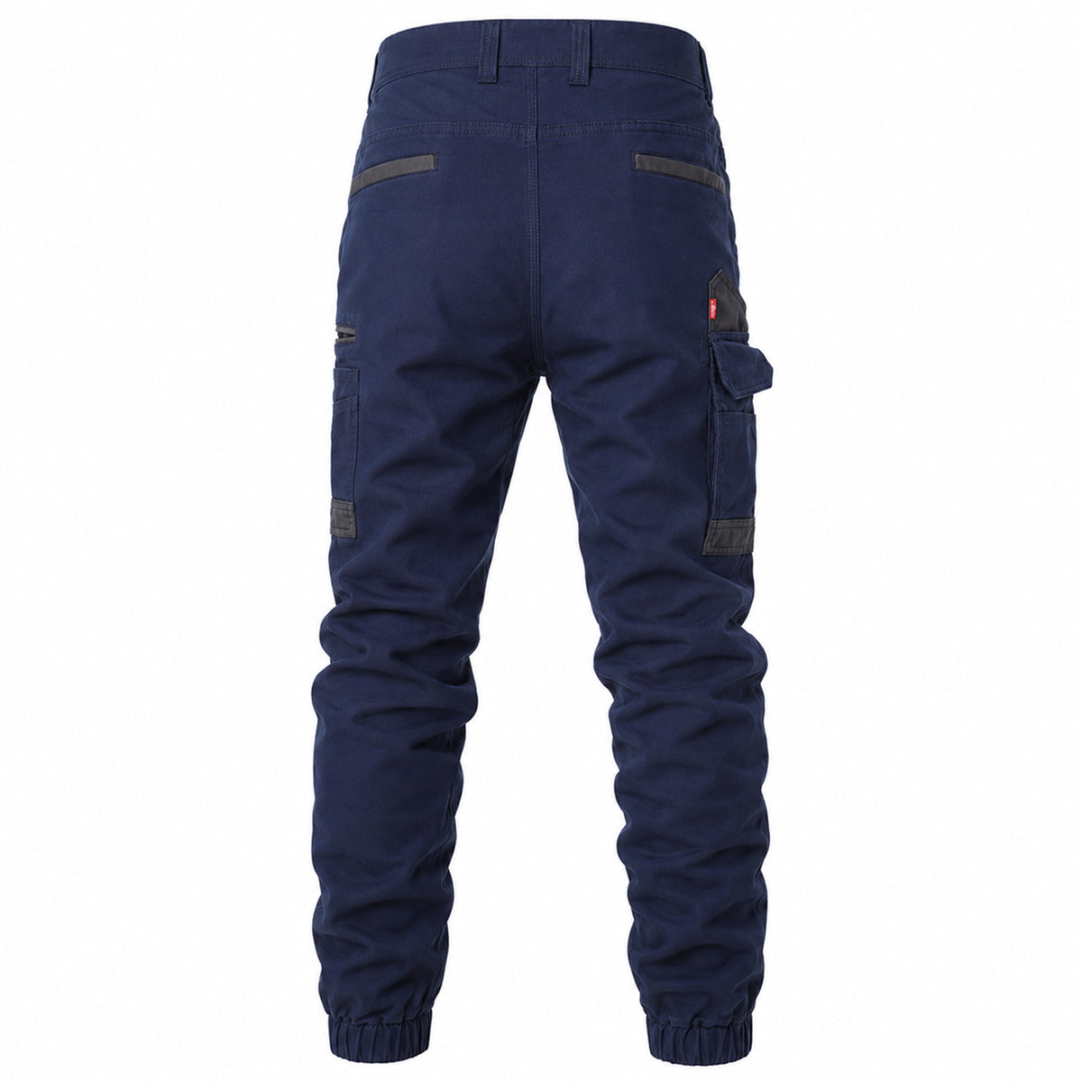brumby work pants in navy blue, back – Big Bee Workwear