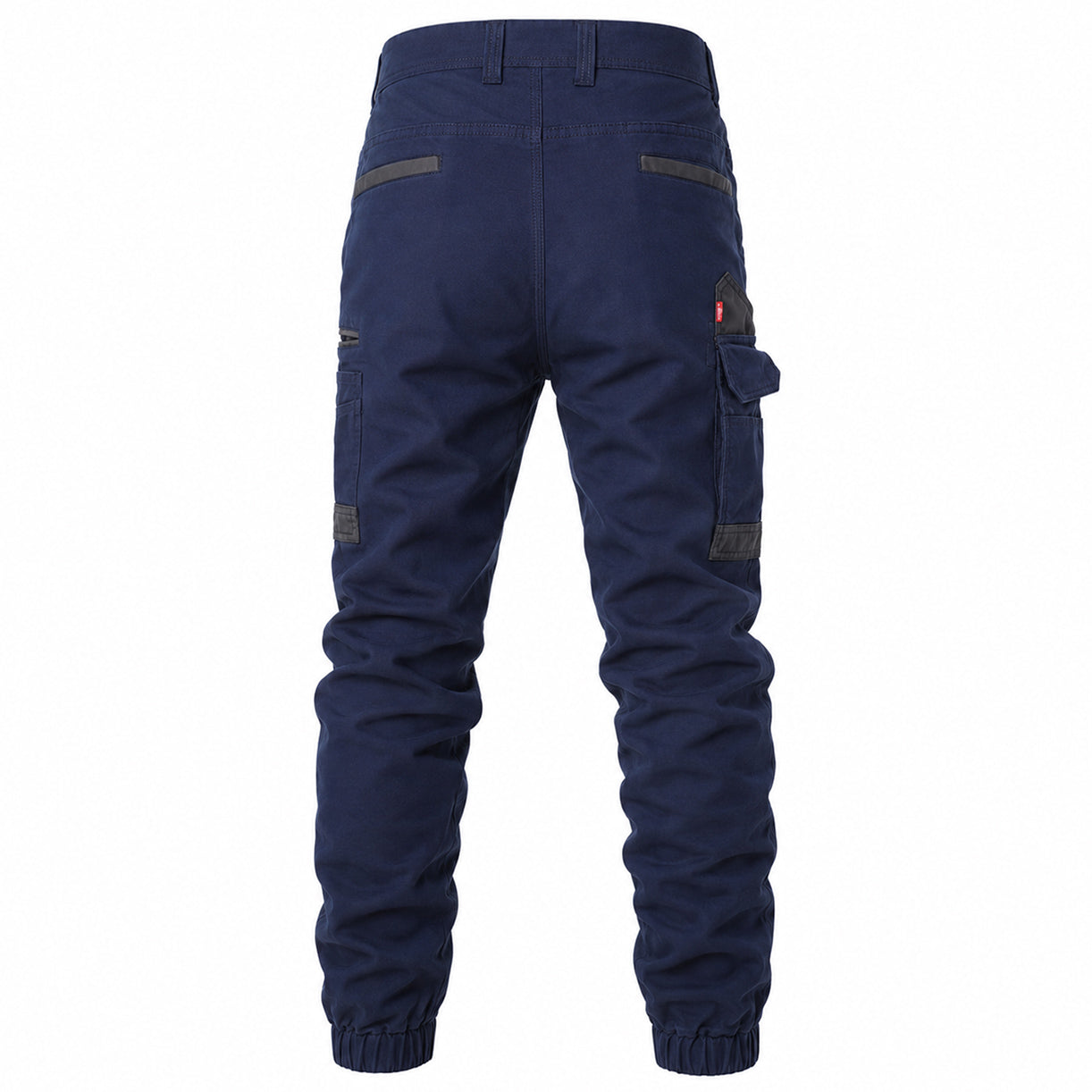 brumby work pants in navy blue, back – Big Bee Workwear