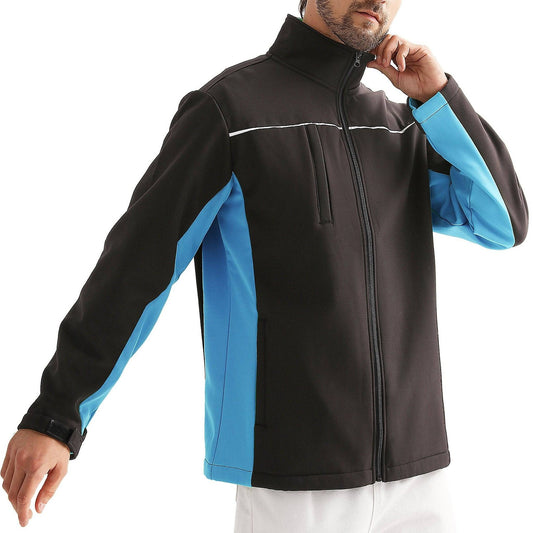 Big Bee PANEL Softshell Jacket, Contrast Team Wear - Big Bee