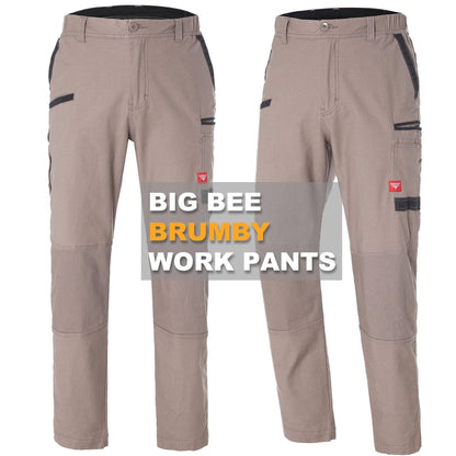 Big Bee BRUMBY Work Pants, Boot Cut - Big Bee