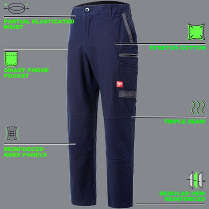 Big Bee BRUMBY Work Pants, Boot Cut - Big Bee