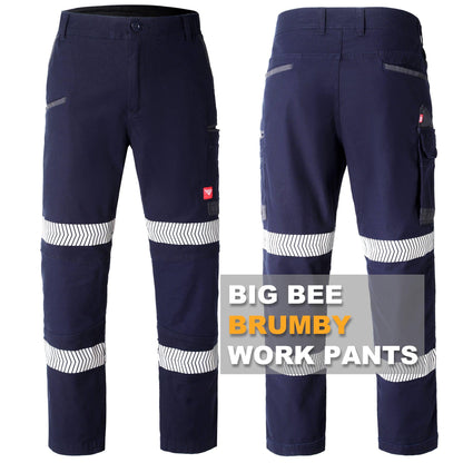 Big Bee BRUMBY Work Pants, Boot Cut - Big Bee