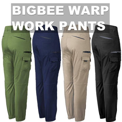 Big Bee WARP Cargo Pants Cuffed, Stretch Cotton - Big Bee